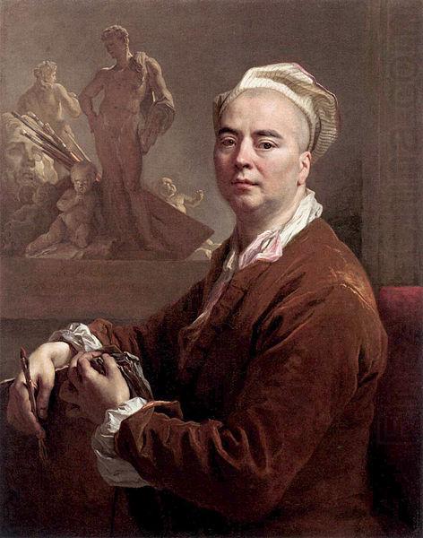 Nicolas de Largilliere Self-portrait